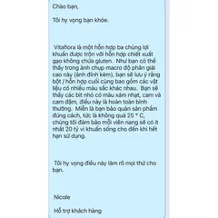 (Hàng nhập khẩu) Sale viên hơi vàng không ảnh hưởng chất lượng Men phụ khoa Wellgard Vitaflora Anh Quốc 835049