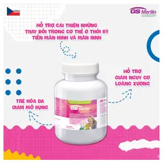 GS MERILIN - Viên Uống Cải Thiện Sinh Lý Nữ. Liệu Pháp Không Hormon Chống Lão Hóa Sớm Điều Hòa kinh Nguyệt Ở Phụ nữ TMK 835086
