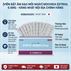 Viên đặt Estoril Nhật Bản Vỉ 10 Viên | Hỗ trợ chăm sóc phụ khoa, vệ sinh vùng kín và duy trì môi trường sinh lý tự nhiên cho phụ nữ.