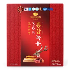 Nước hồng sâm nhung hươu linh chi Hankwanjang 365 Premium Hàn Quốc 60 gói x 70ml