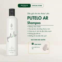 Dầu gội bọt mịn cho tóc rụng, kích thích mọc tóc nhanh, phồng chân tóc, tái sinh da đầu PUTELO AR Shampoo 300g