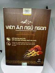 Viên Ăn Ngủ Ngon 30 Viên – Hỗ Trợ Ăn Ngon, Ngủ Ngon, Giúp Cơ Thể Thư Giãn