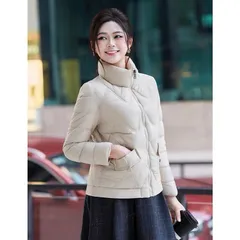 Áo khoác nữ mùa đông ấm áp kiểu dáng thời trang phong cách Hàn Quốc chất liệu cao cấp - May0915