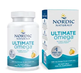 Viên Uống Nordic Naturals Omega-3  1280mg– Dầu Cá Hỗ Trợ Tim Mạch, Não Bộ & Thị Lực