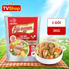 Gói Hạt Nêm Aji-ngon® Heo 3kg/Gói