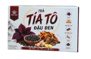 Trà túi lọc giảm cân, đẹp da, hỗ trợ nội tiết tố nữ Trà tía tô Hàng chính hãng hộp 30 gói