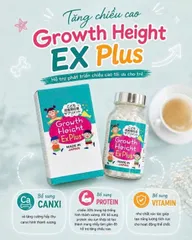 Viên uống Growth Height Ex Plus hỗ trợ tăng chiều cao trẻ em 300 viên
