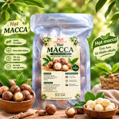 HẠT MACCA SẤY ĐĂK LĂK - THƠM NGON TỰ NHIÊN - SIZE ĐẠI - MỘC MỘC 47