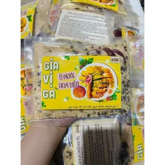 Gia vị gà ủ muối hoa tiêu 3 con gà chuẩn vị thơm ngon- gói 300g