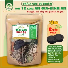 Gói Xông Nhà 12 loại Thảo Mộc An Gia, Bình An Tam Hoa giúp gia đình êm ấm, nhà cửa ổn định
