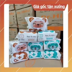 1 GÓI KHĂN ƯỚT AN TOÀN CHO BÉ DR.HIẾU 165G CAO CẤP 840752