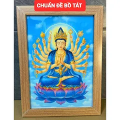 Khung  Tranh CHUẨN ĐỀ BỒ TÁT treo tường hoặc thờ cúng 840978