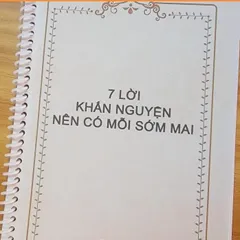 Tập 7 Lời Khấn Nguyện Hàng Ngày Cho Phật TỬ Giúp Tăng Trưởng Phước Đức, sám hối tội lõi 841730