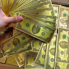 Tờ USD mạ vàng 2 Đô La làm Quà Lưu Niệm 841802