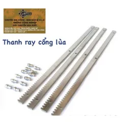 Thanh Răng Cho Ray Cửa Tự Động Thiết Kế Thông Minh Chắc Chắn Dễ Sử Dụng - Modul 4 10x30x1000 + Bánh Nhông 12R/ 14R/ 16R.