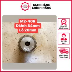 Nhông Thẳng Modul 2- 38R / 39R / 40R / 43R / 44R / 45R . Dày 20mm. Có Cùi .Thiết Kế Nhỏ Gọn