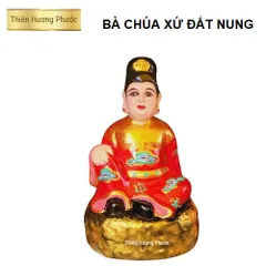 Tượng bà chúa xứ đất nung thờ cúng