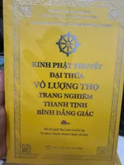 SÁCH KINH VÔ LƯỢNG THỌ - THÍCH MINH CẢNH DỊCH BÌA CỨNG