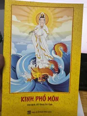 SÁCH KINH PHỔ MÔN - THÍCH TRÍ TỊNH BÌA VÀNG ĐẸP