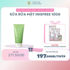 SỮA RỬA MẶT INNISFREE 100g - Dưỡng da sáng mịn, làm sạch sâu, sản phẩm chăm sóc da từ Innisfree