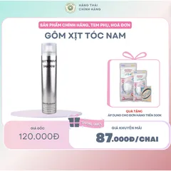GÔM XỊT TÓC NAM - Kiểu tóc đẹp, giữ nếp suốt ngày, dưỡng tóc chuyên sâu, dễ sử dụng
