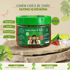 Chẩm chéo Ải Thẩu đặc sản Tây Bắc - gia vị mắc khén, hạt dổi, ớt trung đoàn, tỏi ta - 250G