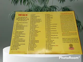 Chú Đại Bi 84 Hoá Thân 10 tờ