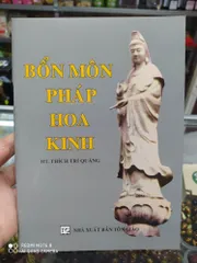 Kinh Bổn Môn Pháp Hoa bìa xám cực hay