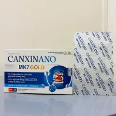 Canxi Nano MK7 - bổ sung Calci D3 Kẽm DHA không bị táo bón - Hộp 30 viên