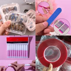 Hộp nhựa dụng cụ phụ kiện làm nailbox đủ mẫu