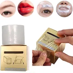 Cuộn nilon ủ tê uốn mi, màng ủ chất uốn mi,ủ phủ đen,phum xăm có lưỡi cắt chuyên dụng loại đẹp