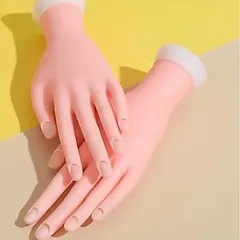Bàn tay giả silicon nail chuyên dụng cho học viên thực hành nhanh lên tay nghề