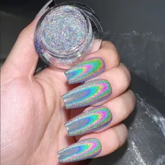 Bột tráng gương ánh cầu vồng nail siêu ảo diệu cực HOT