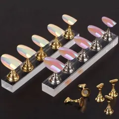 Đế vàng nam châm hình quân cờ tập sơn vẽ móng làm nail box siêu xinh ngành nail