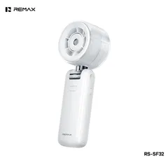 Quạt Cầm Tay Phun Sương REMAX RS-SF32  Làm Mát Nhanh, Pin 3600mAh, Gập Gọn Có Màn Hình Hiển Thị (P133357)