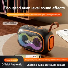 Loa Bluetooth HEAVY BASS 24 Pro Bass Mạnh Âm Thanh Lớn Cực (P131842)