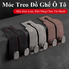 Móc Treo Đồ Trên Ô Tô Da Lộn Cao Cấp Thuong Hiệu GCAR Sang Trọng Bản Mới (P131651)