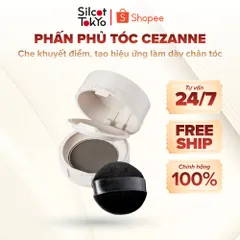 Phấn phủ tóc Cezanne Hair Makeup Powder Nhật Bản che khuyết điểm, tạo hiệu ứng làm dày chân tóc 4g
