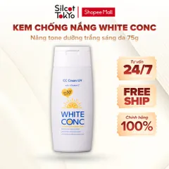 Kem chống nắng nâng tone dưỡng trắng sáng da White Conc UV2 (Cream) - Chai 75g