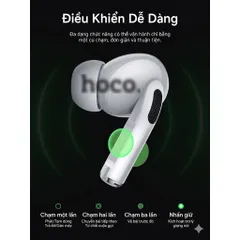 Tai nghe không dây Hoco EW59, Bluetooth 5.3, chức năng sạc không dây từ tính, có chức năng định vị. (P130430)