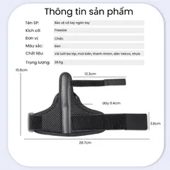 Nẹp Cố Định Ngón Cái ( có đai phụ cố định ) ROVIX SPORT (P128117)