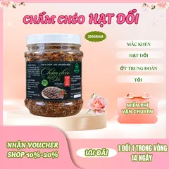 Chẩm Chéo Hạt Dổi 250 GRAM