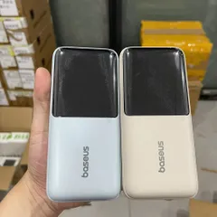 Sạc dự phòng Baseus PPXPB12 - 20.000mAh kèm cáp liền Type-C + Lightning (P125839)