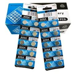 Pin Cúc Áo LR1130 AG10 (Vỉ 10 Viên) - Pin Nút Áo Alkaline 1.5V Cho Đồng Hồ, Cân Điện Tử, Đồ Chơi, Remote