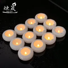 Đèn Nến Nổi Mặt Nước Cảm Ứng Không Ngọn Lửa Đèn Nến Điện Tử Thả Nước Trang Trí Lễ Tiệc Đám Cưới Sinh Nhật Đèn Cầu Nguyện