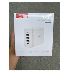 Trạm sạc USB SooPii 40W - Trạm sạc USB 4 cổng với một cổng QC 3.0 cho nhiều thiết bị (P125097)