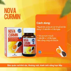 Viên uống Novacurmin Dan Khang giảm đau dạ dày và các triệu chứng của loét dạ dày 847514