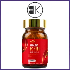 [CHÍNH HÃNG] Viên Uống Dầu Nhuyễn Thể Biken Krill Nhật Bản (Hộp 120 Viên)
