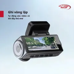 Camera hành trình Ôtô HCCAM Việt Nam M5 Ghi hình 2 kênh 4K nét, trích xuất file dễ dàng (P123992)