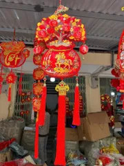 ￼Khánh Treo Tết Túi Tiền Con Ngựa Cây Táo Đỏ (P123614)
